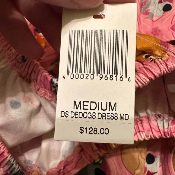 RARE Disney Dogs Vintage Style Dress NWT Size Medium - Picture 14 of 16